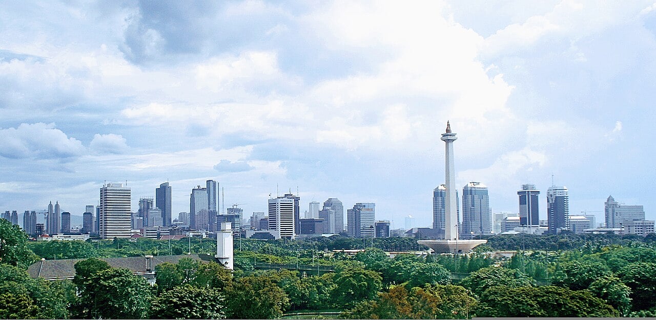 Southeast Asian capital skyline representing Bangkok flood emergency